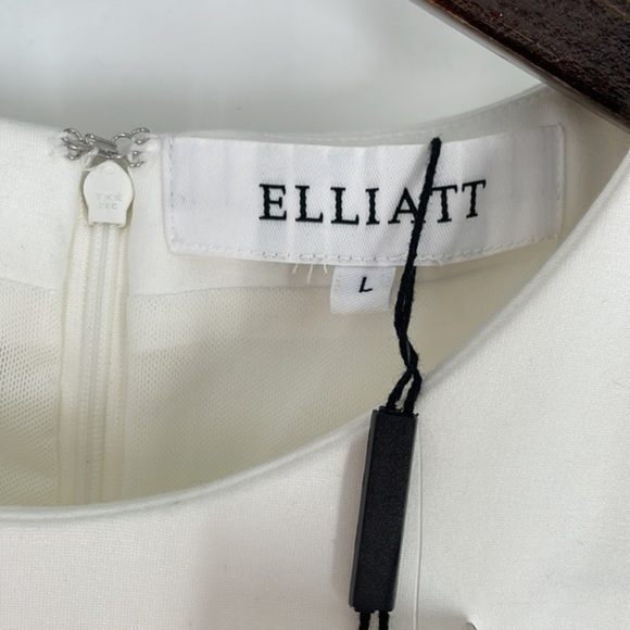 ELLIATT White Suffage Cut Out Dress - Picture 4 of 15